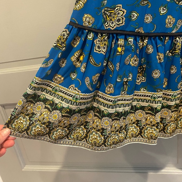 EXCELLENT CONDITION- Veronica Beard Hawken Floral stretch silk mini dress - Picture 8 of 14